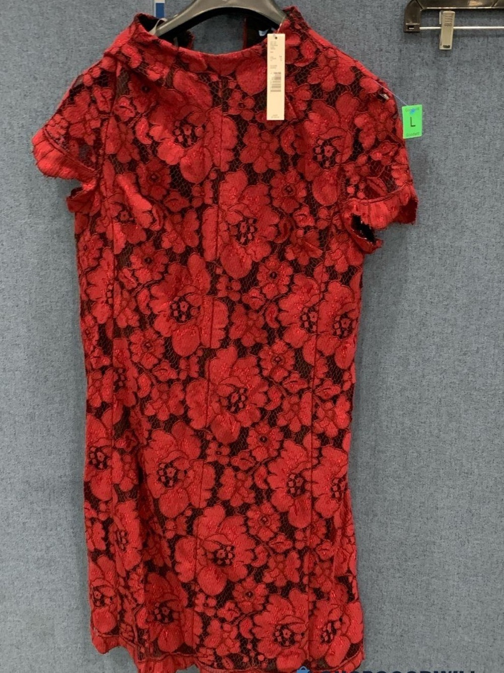 Antonio Melani Floral Lace Party Dress